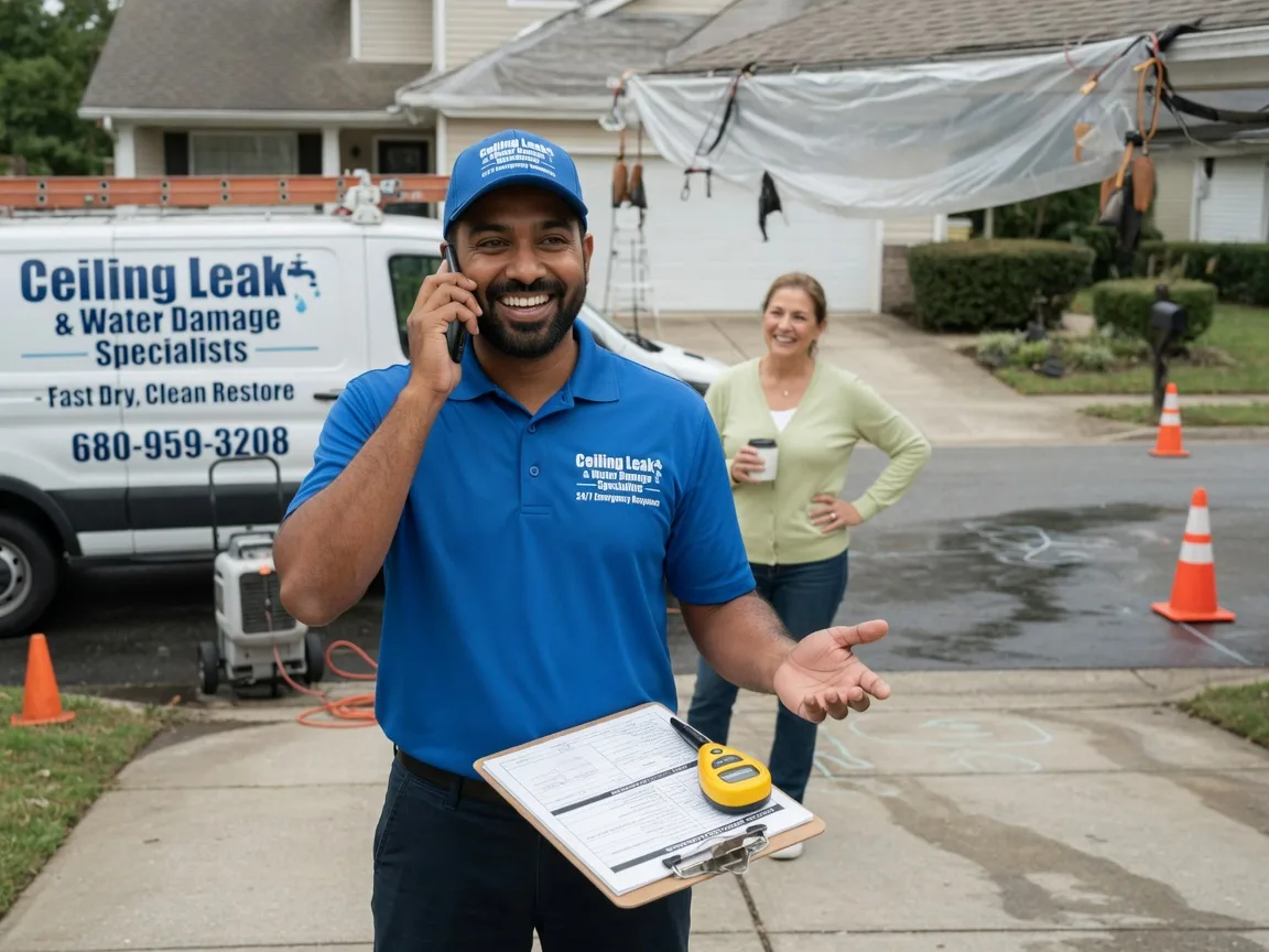 Ceiling Leak Cleanup Locust Valley, NY FAQs